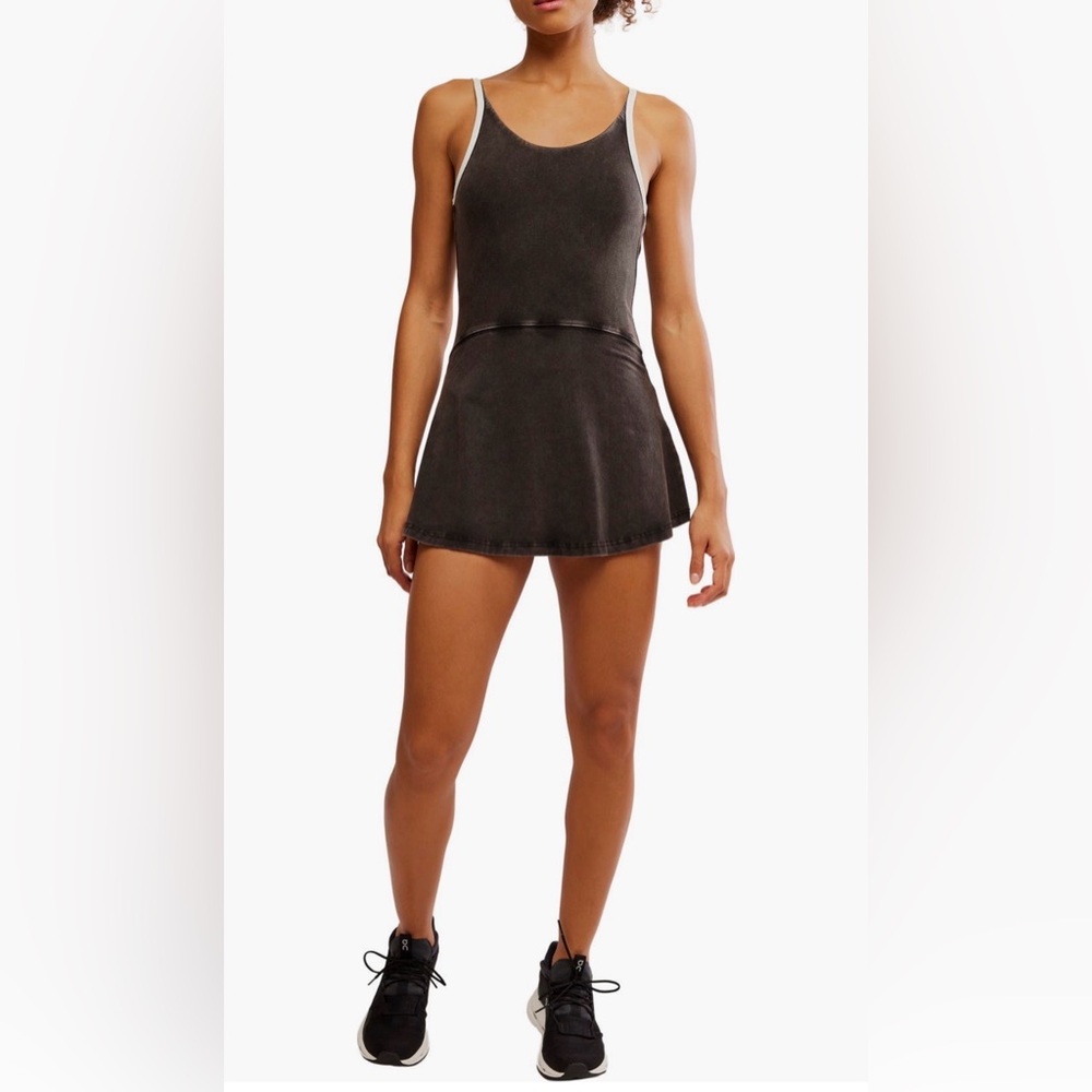 NWT Free People FP Movement Hot Shot Stretch Cotton Skortsie